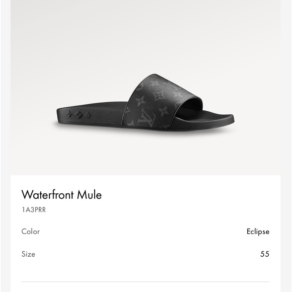 Women’s size 7.5 or Men’s size 5.5 LV slides. Retails today for $690. Like new - Picture 2 of 12